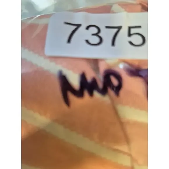 Rewind Dress Womens Size XS Pink White Stripe Mini Crew Neck Sleeveless Zip 7375 - Picture 7 of 7